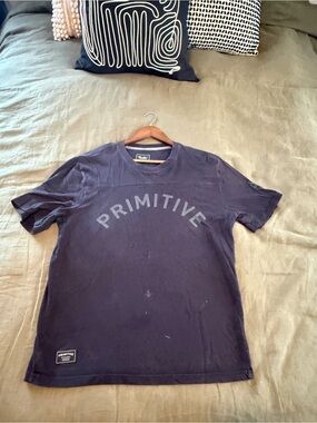 Primitive Men’s Dark Blue Short Sleeve Logo Tee